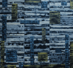 'Yellow blue-grey screen'